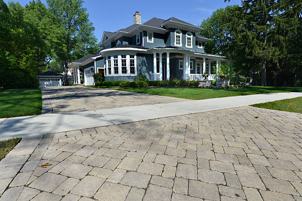 Driveway Stamping and Staining